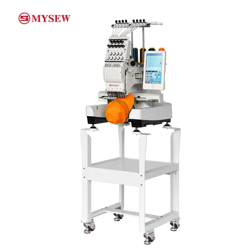 Embroidery Machine Computerized - MYSEW MFS800 9 Agulhas Máquina de