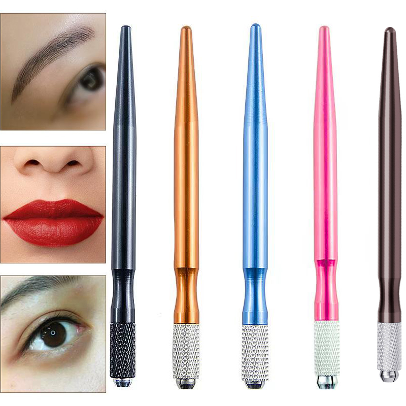 Embroidery Lips - 3 pçs microblading manual tatuagem caneta