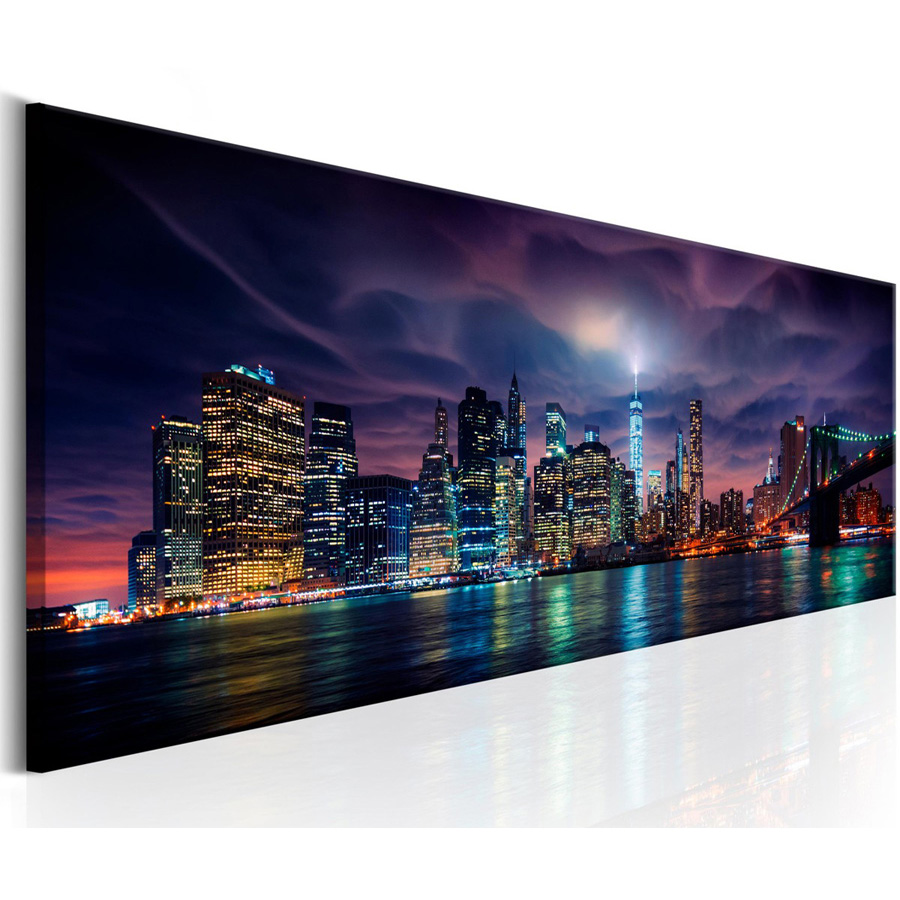 Embroidery York - New York Paisagem Pintura Diamante, Grande