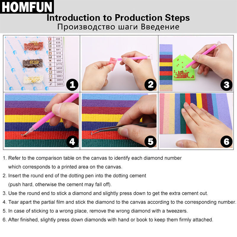 Homfun quadrado completo/broca - Embroidery Jesus avaliação e preço