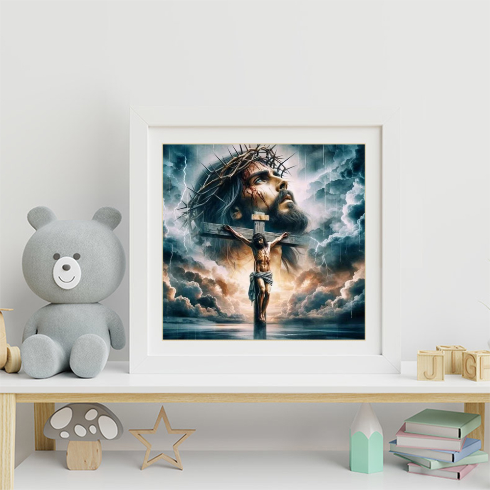 Pintura em Diamante Momoart: R - Embroidery Jesus avaliação e preço