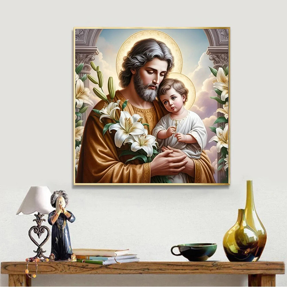 Jesus religião pintura diamant - Embroidery Jesus avaliação e preço
