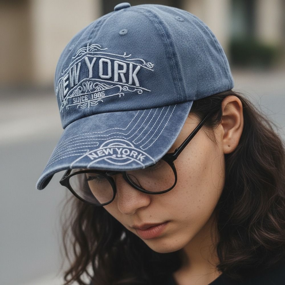 Boné de beisebol com bordado d - Embroidery York avaliação e preço