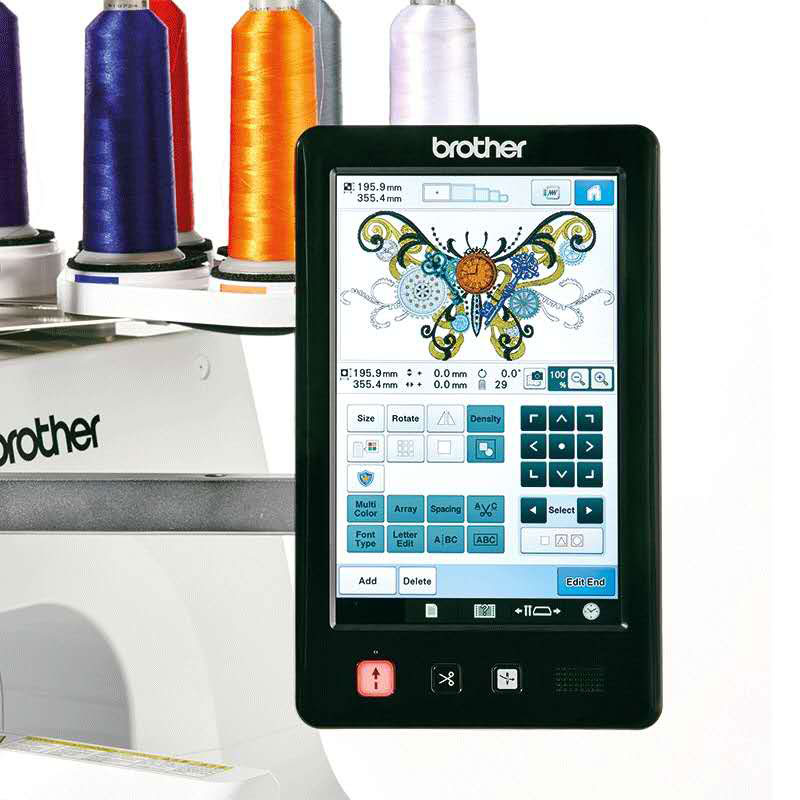 Máquina de Bordar Industrial C - Embroidery Machine Computerized avaliação e preço
