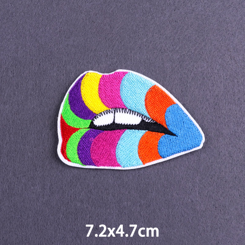 O amor é amor coração remendos - Embroidery Lips avaliação e preço