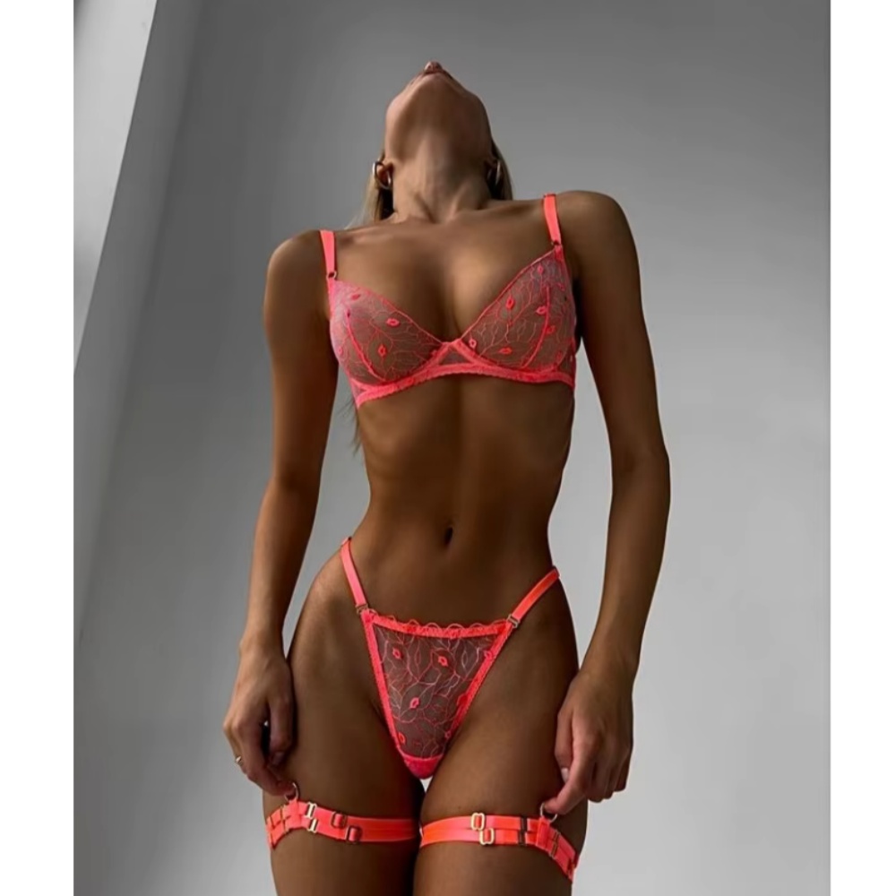 Krasapt sexy laranja lábios tr - Embroidery Lips avaliação e preço