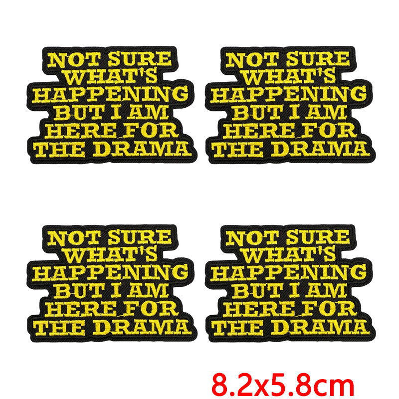 10 peças de patches bordados c - Embroidery Quote avaliação e preço