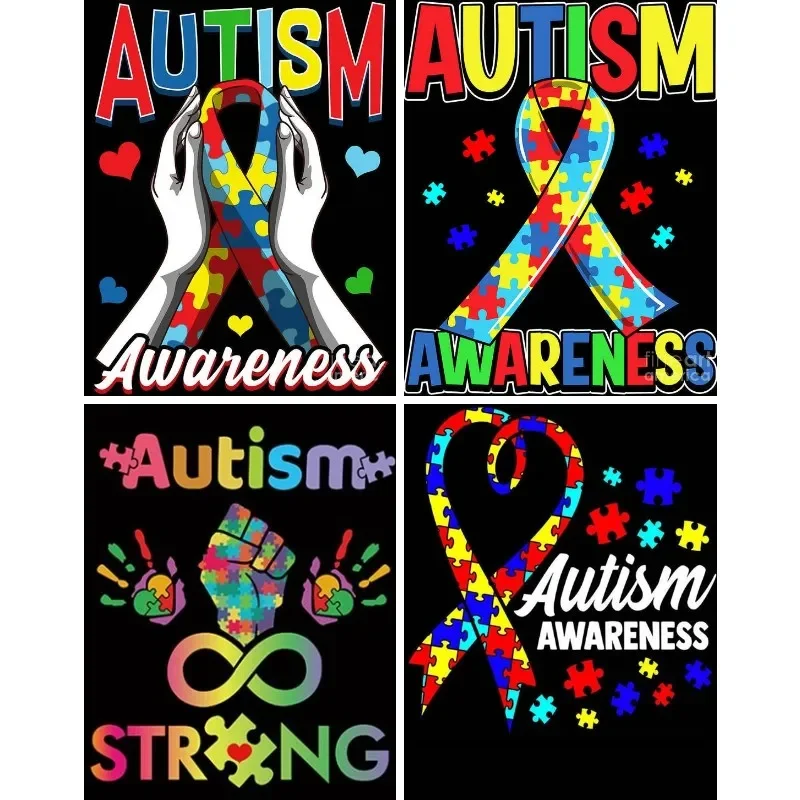 5d autismo citações pintura di - Embroidery Quote avaliação e preço