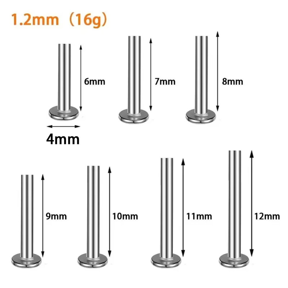 ASTM F136 Titanium Push Pin 5A - Embroidery Lips avaliação e preço