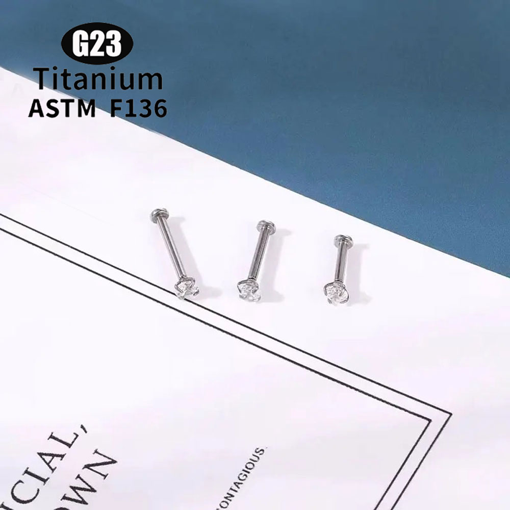 ASTM F136 Titanium Push Pin 5A - Embroidery Lips avaliação e preço