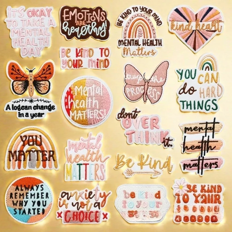 Adesivos de Patches em Inglês  - Embroidery Quote avaliação e preço