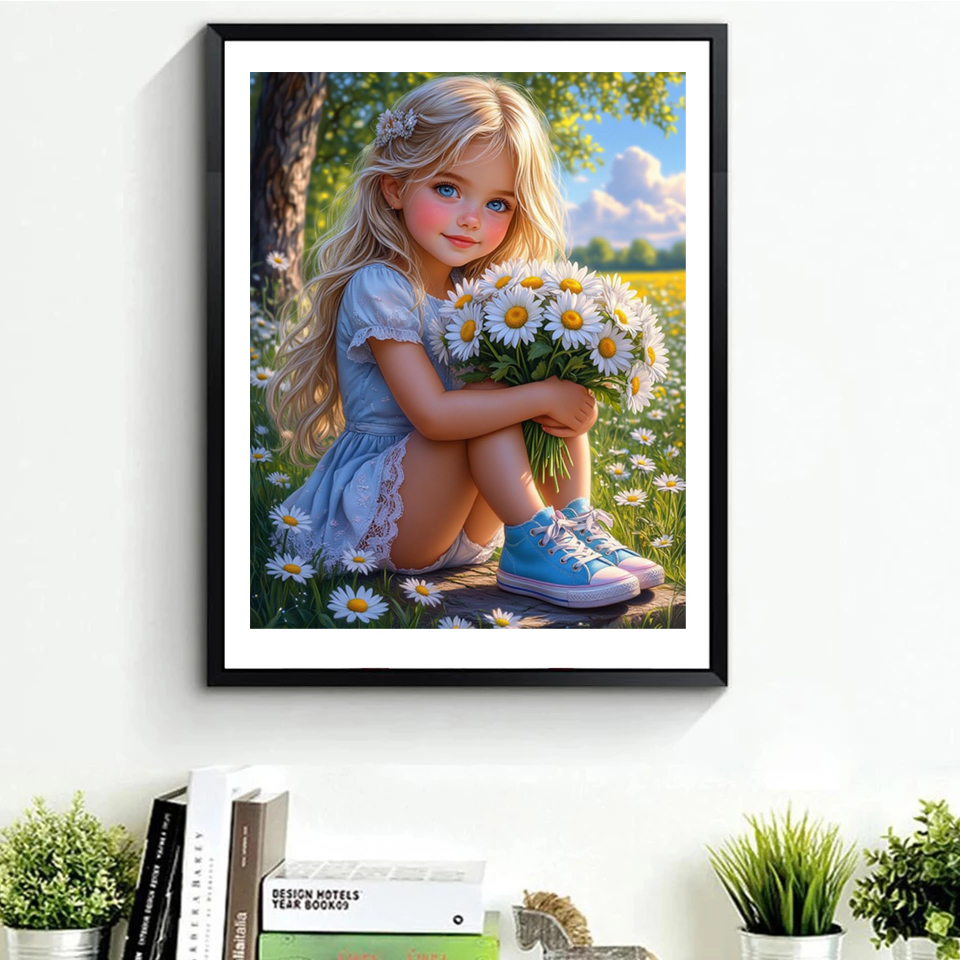 Pintura em Diamante 5D Sem Mol - Embroidery Flower avaliação e preço