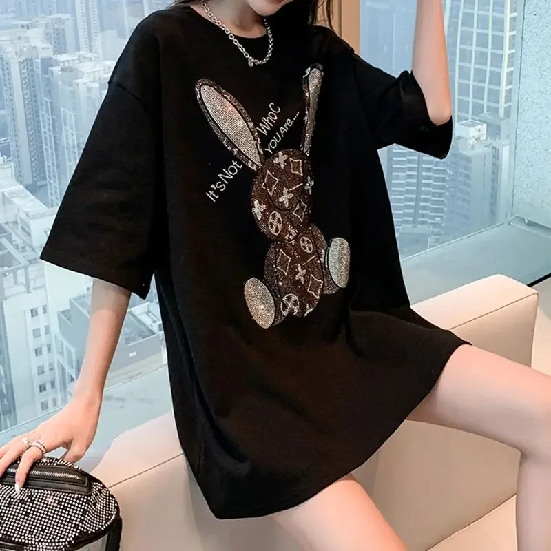 Camiseta Casual Feminina de Ve - Embroidery Fashion avaliação e preço