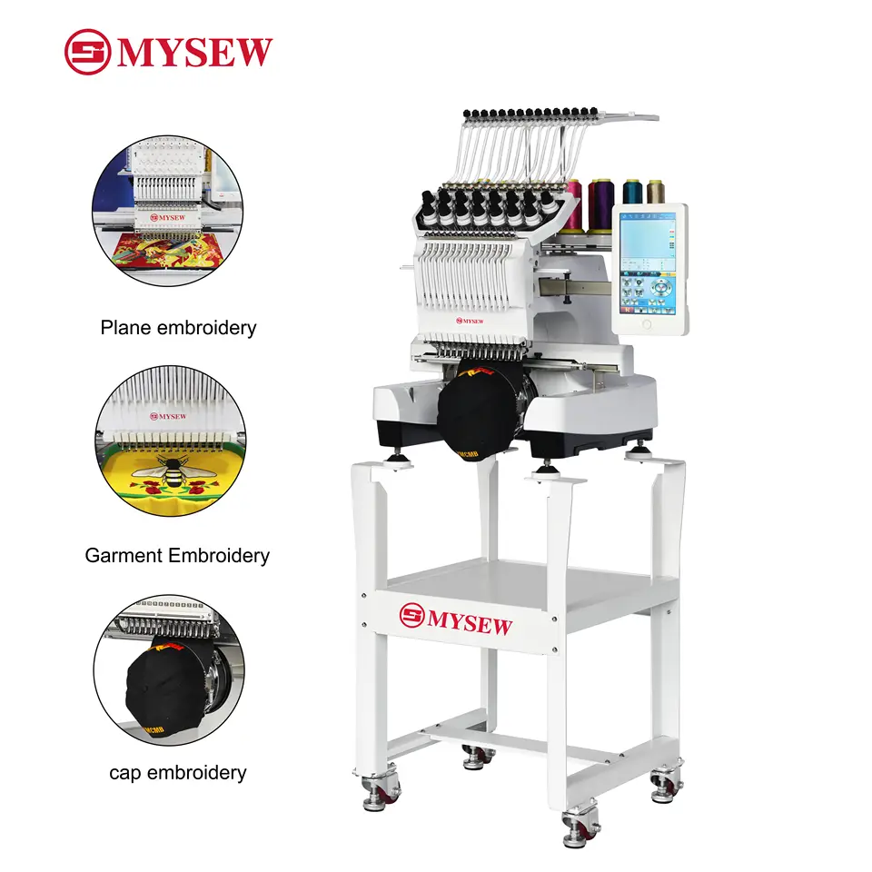 Máquina de Bordado Industrial  - Embroidery Machine Computerized avaliação e preço