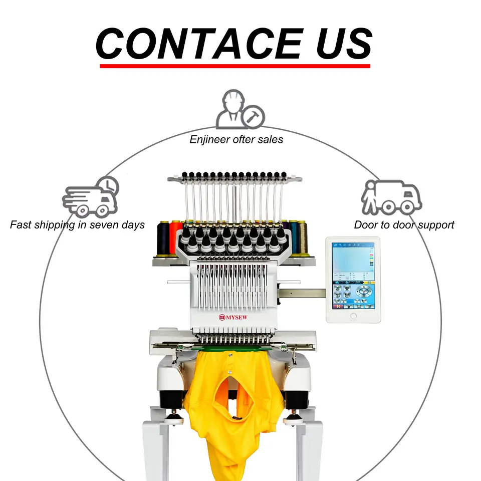 Máquina de Bordado Industrial  - Embroidery Machine Computerized avaliação e preço