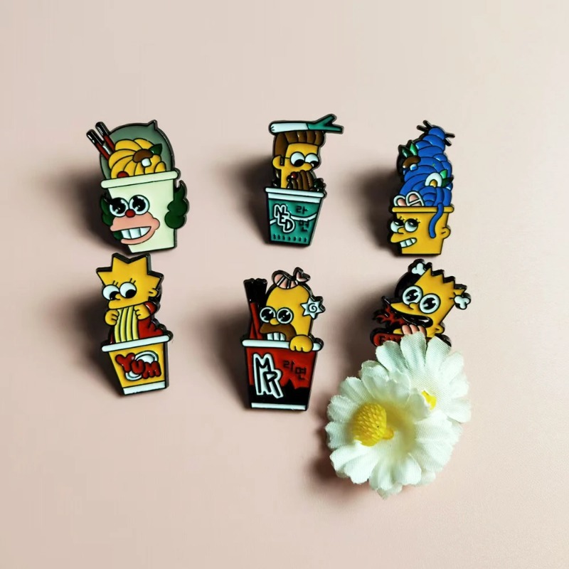 Conjunto de 6 peças dos Simpso - Embroidery Reddit avaliação e preço