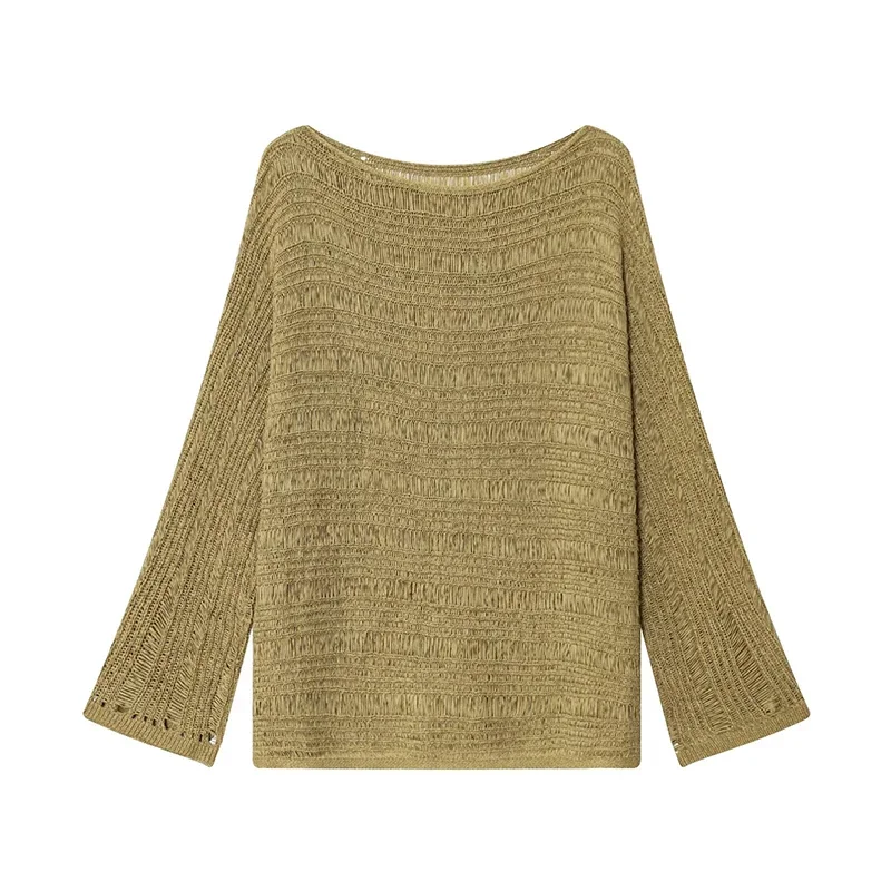 Suéter de Tricô Vintage com De - Embroidery Fashion avaliação e preço