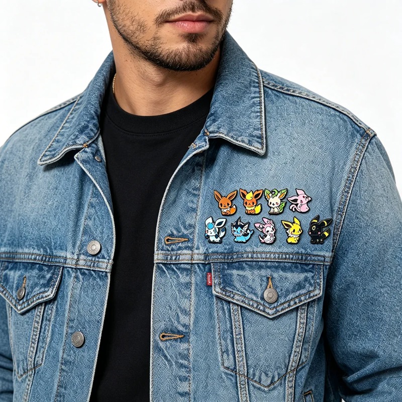 Conjunto de 9 Broches de Anime - Embroidery Reddit avaliação e preço