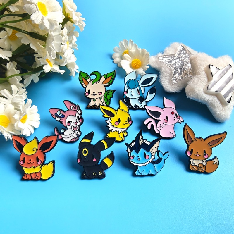 Conjunto de 9 Broches de Anime - Embroidery Reddit avaliação e preço