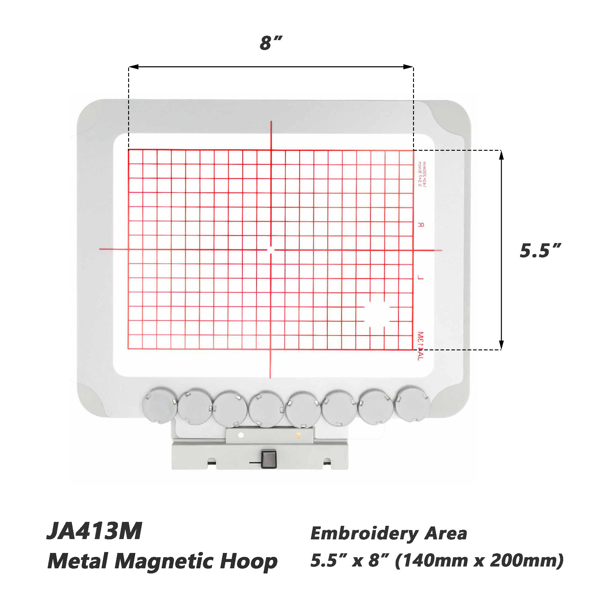 Argola magnética para janome m - Embroidery Zone avaliação e preço