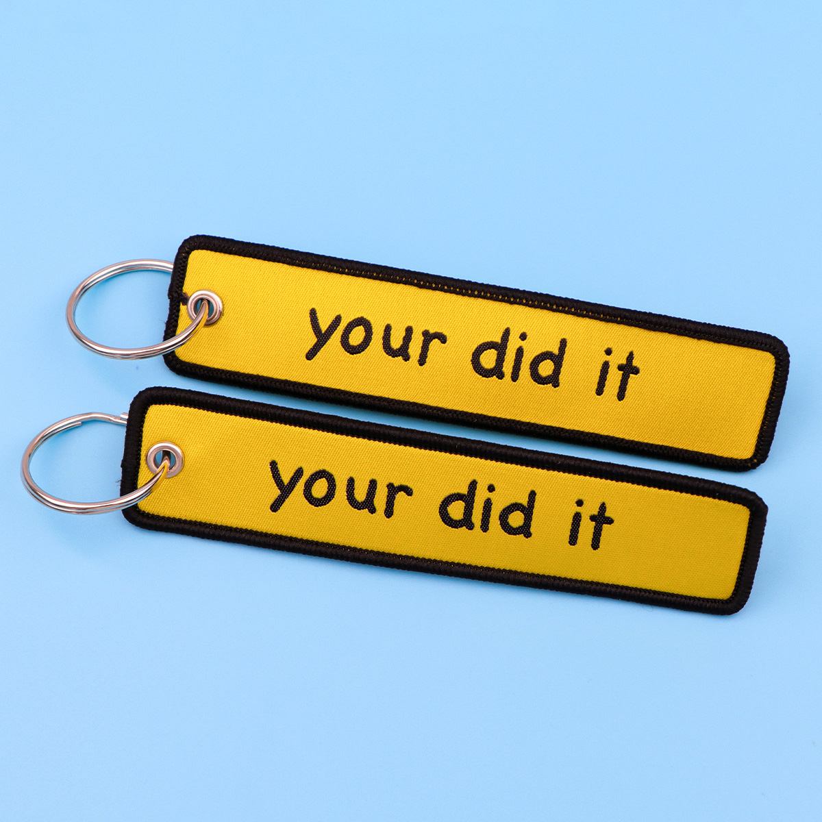 Chaveiro com citações espanhol - Embroidery Quote avaliação e preço