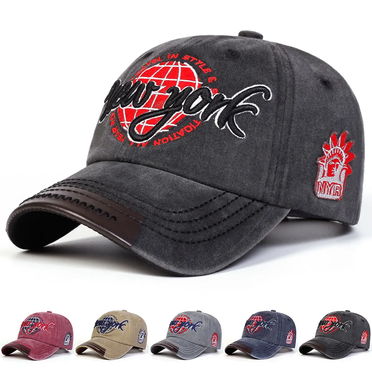 Bonés de beisebol unissex com  - Embroidery York avaliação e preço