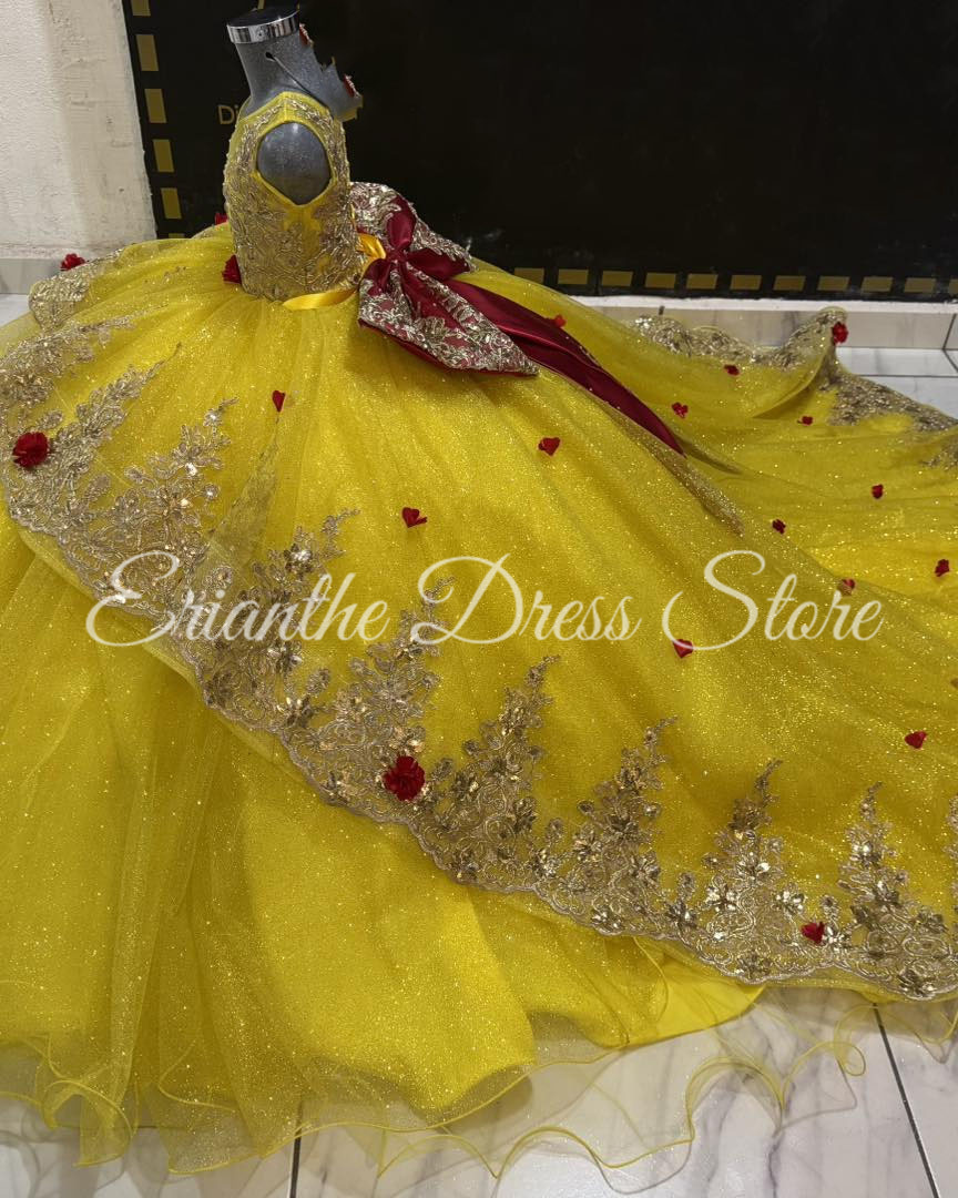 Vestido floral amarelo para ca - Embroidery Yellow Dress avaliação e preço