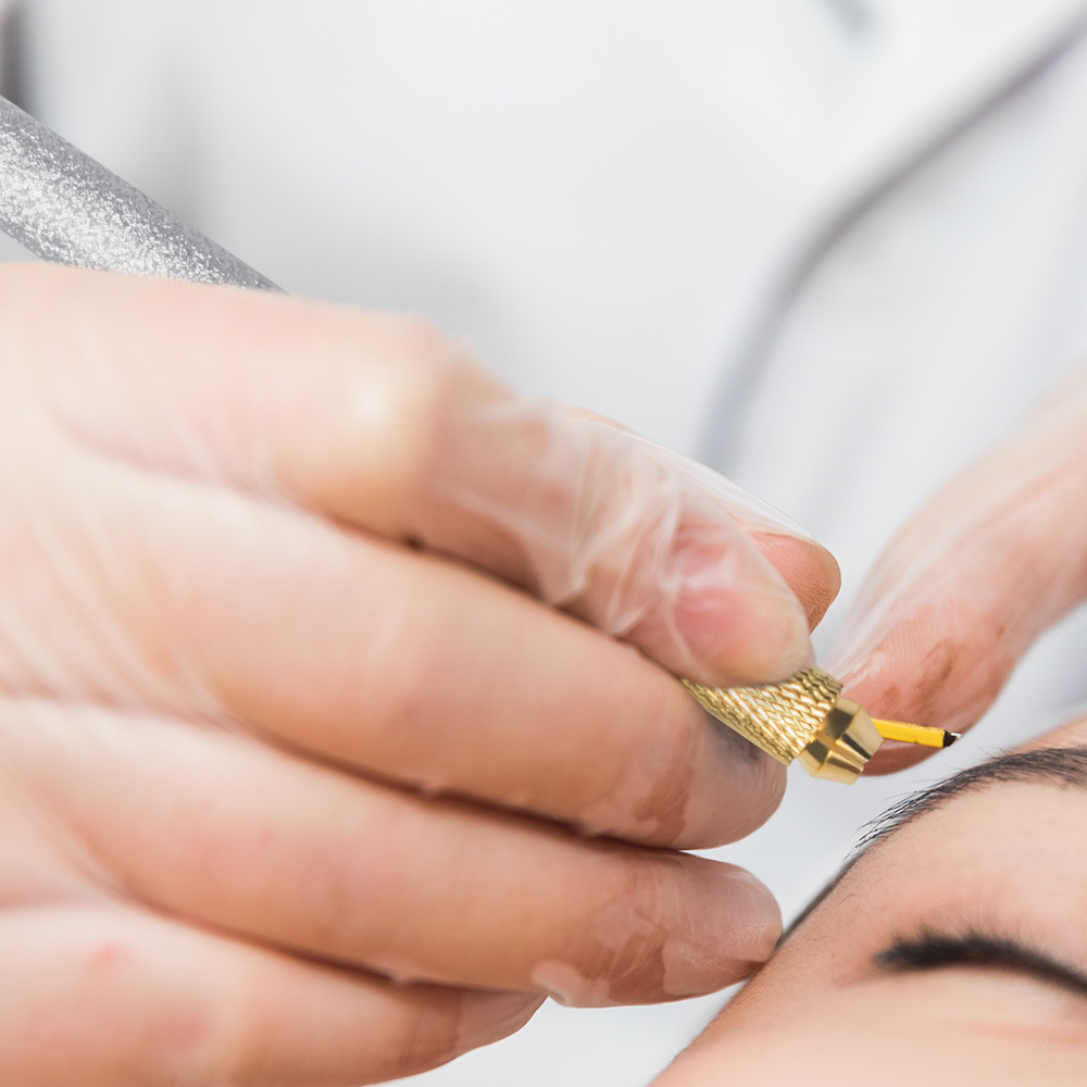 1 pçs microblading double end  - Embroidery Lips avaliação e preço