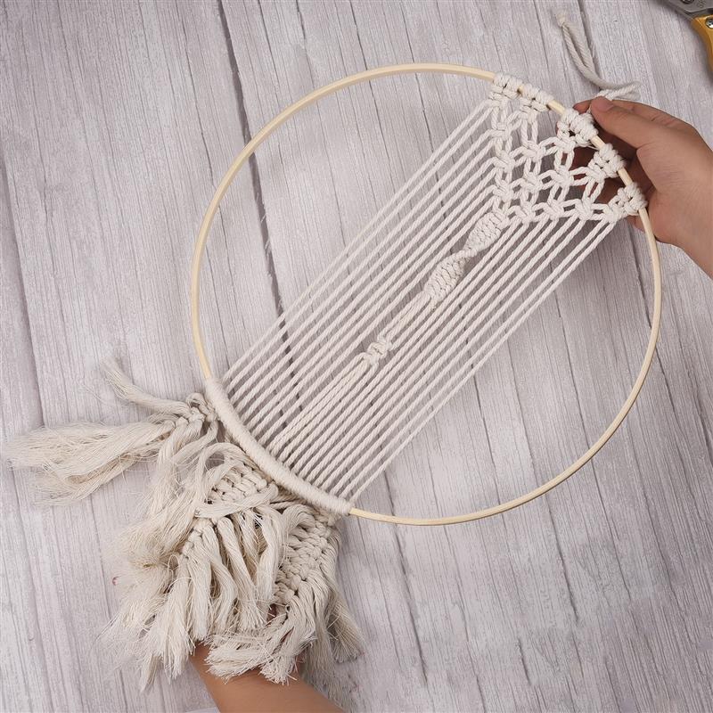 1/5 pçs 8-33cm de madeira diy  - Embroidery Zone avaliação e preço